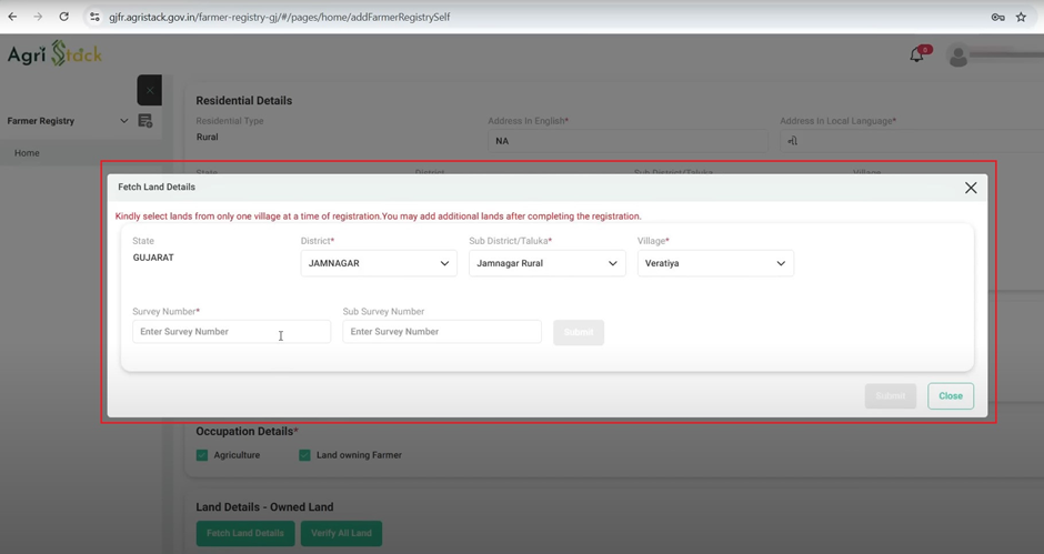 farmer registration કેવી રીતે કરવુ? નવી અપડેટ પ્રમાણે Framer registry, જાણો Step By Step સંપુર્ણ પ્રોસેસ